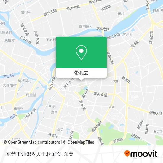 东莞市知识界人士联谊会地图