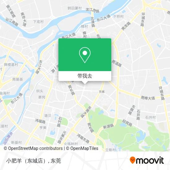 小肥羊（东城店）地图