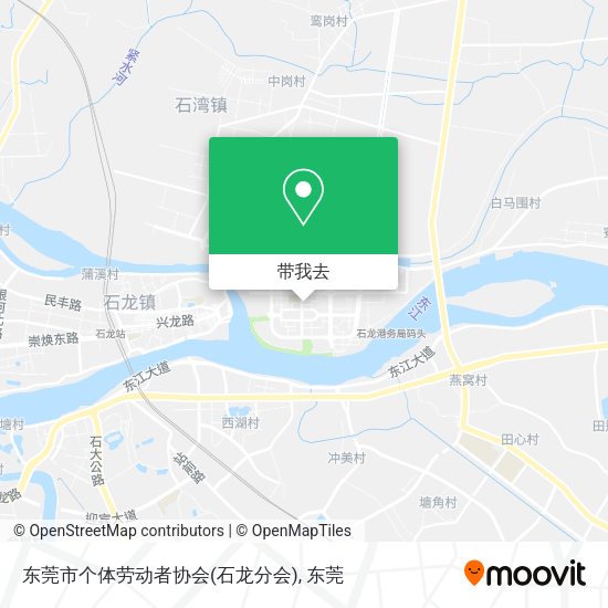 东莞市个体劳动者协会(石龙分会)地图