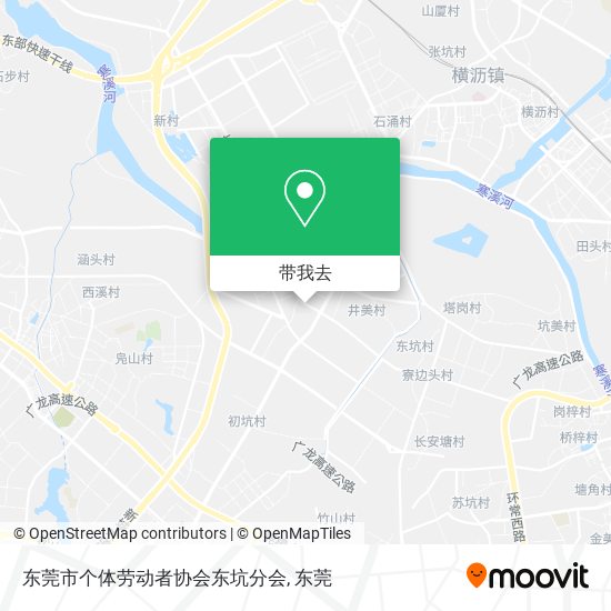 东莞市个体劳动者协会东坑分会地图