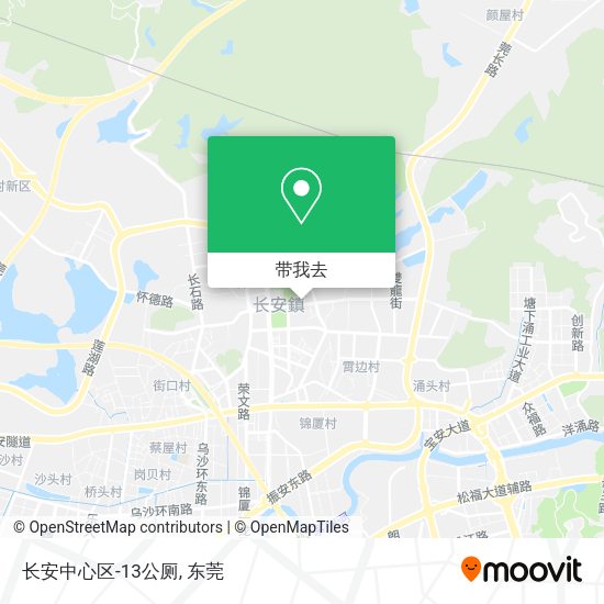 长安中心区-13公厕地图