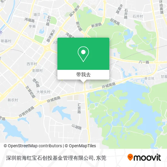 深圳前海红宝石创投基金管理有限公司地图