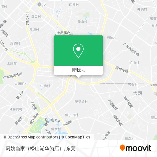 厨嫂当家（松山湖华为店）地图