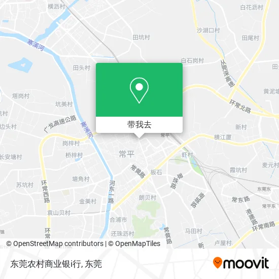 东莞农村商业银i行地图