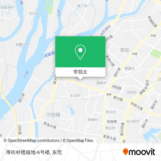 厚街村榄核地-6号楼地图