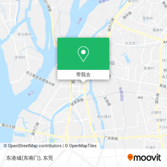 东港城(东南门)地图