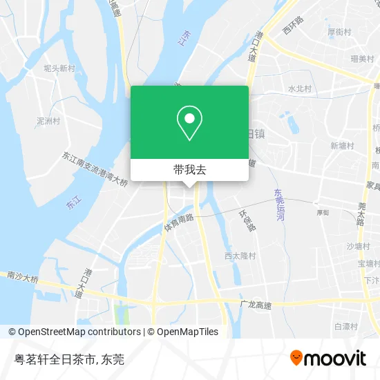 粤茗轩全日茶市地图
