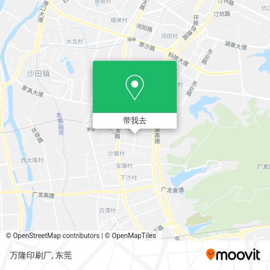 万隆印刷厂地图