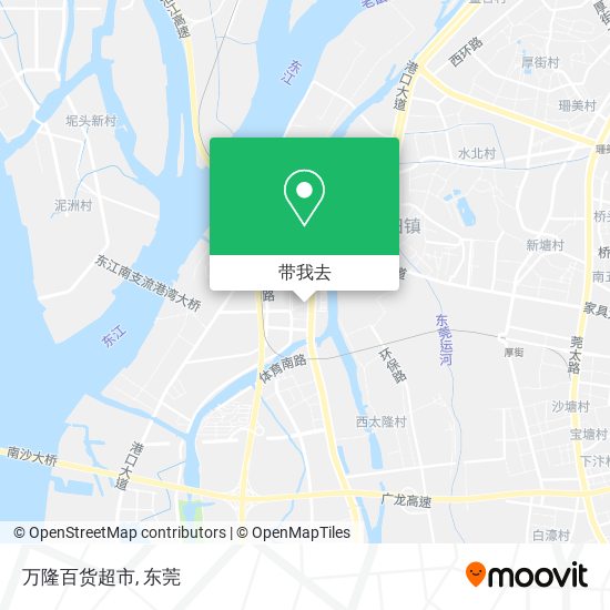 万隆百货超市地图