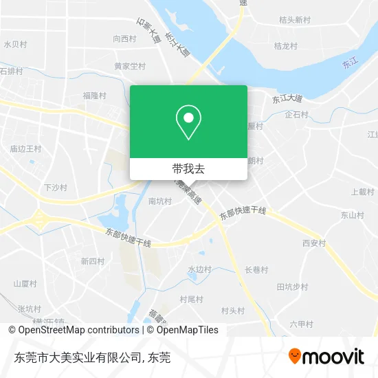 东莞市大美实业有限公司地图