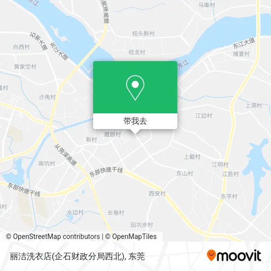 丽洁洗衣店(企石财政分局西北)地图