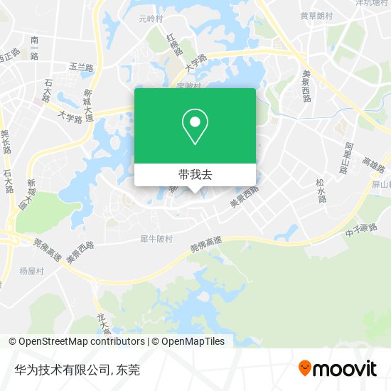 华为技术有限公司地图