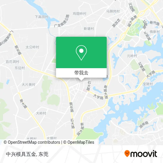 中兴模具五金地图