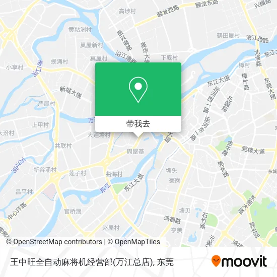 王中旺全自动麻将机经营部(万江总店)地图