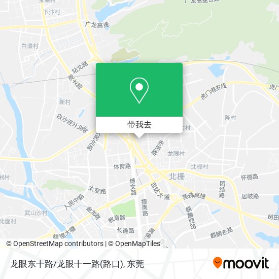 龙眼东十路/龙眼十一路(路口)地图