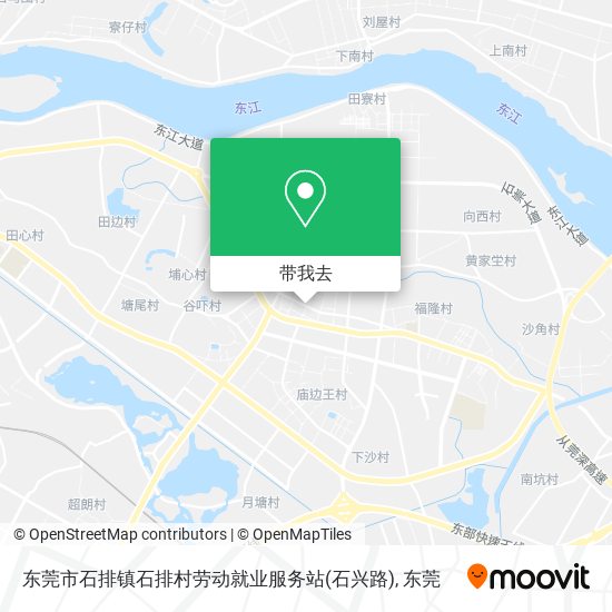 东莞市石排镇石排村劳动就业服务站(石兴路)地图