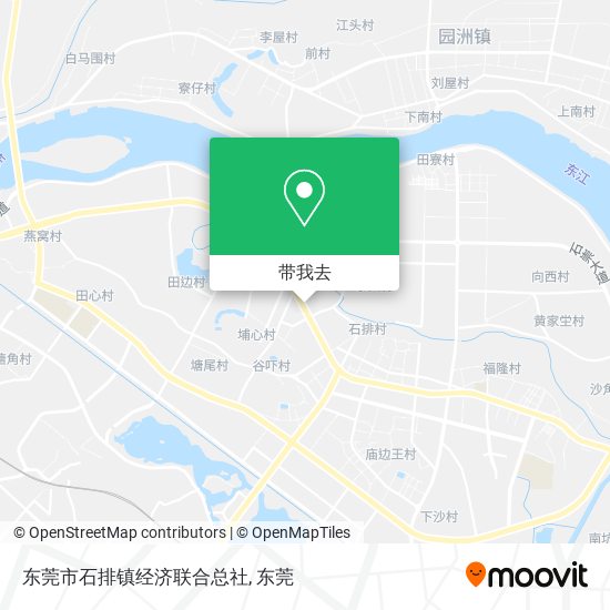 东莞市石排镇经济联合总社地图