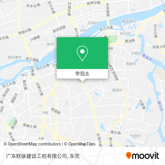 广东联纵建设工程有限公司地图