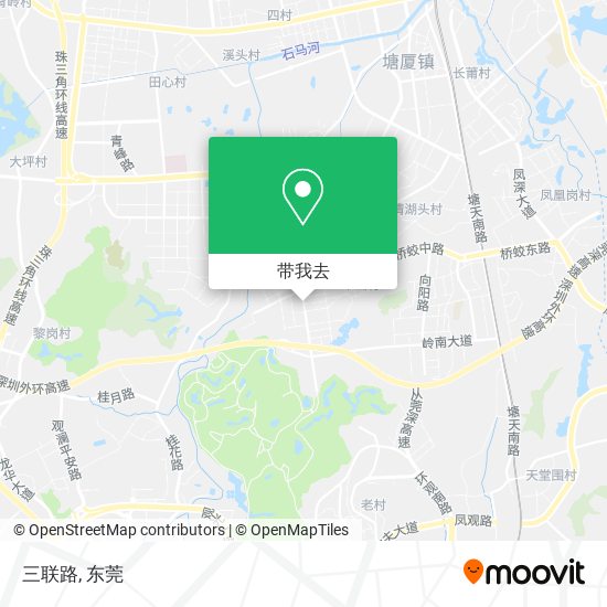 三联路地图