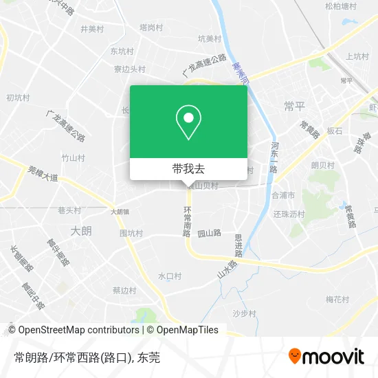 常朗路/环常西路(路口)地图