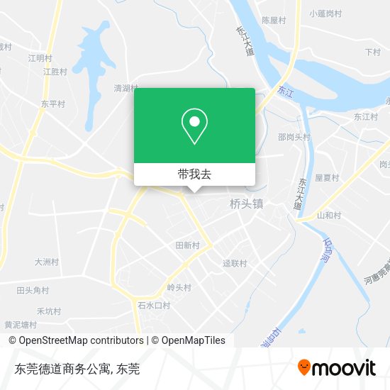 东莞德道商务公寓地图