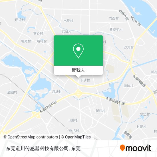 东莞道川传感器科技有限公司地图
