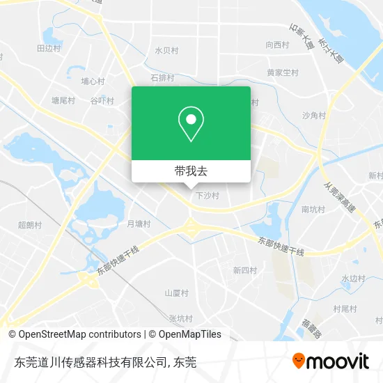 东莞道川传感器科技有限公司地图