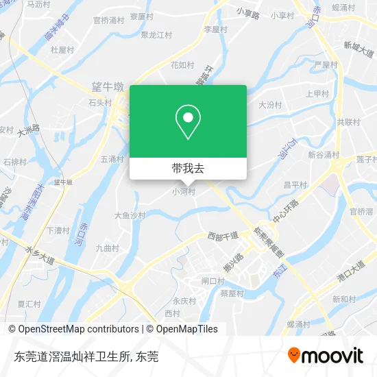 东莞道滘温灿祥卫生所地图