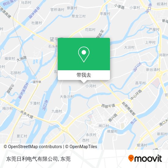 东莞日利电气有限公司地图