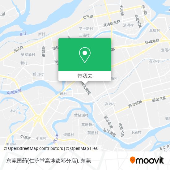 东莞国药(仁济堂高埗欧邓分店)地图