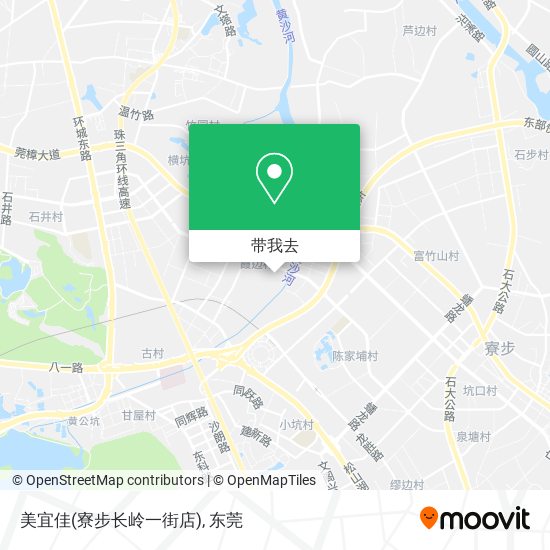 美宜佳(寮步长岭一街店)地图