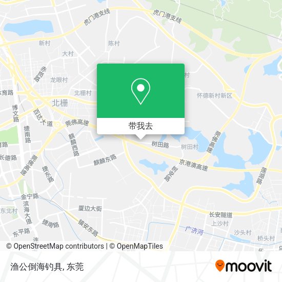 渔公倒海钓具地图