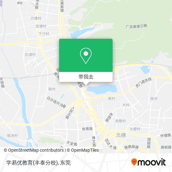 学易优教育(丰泰分校)地图