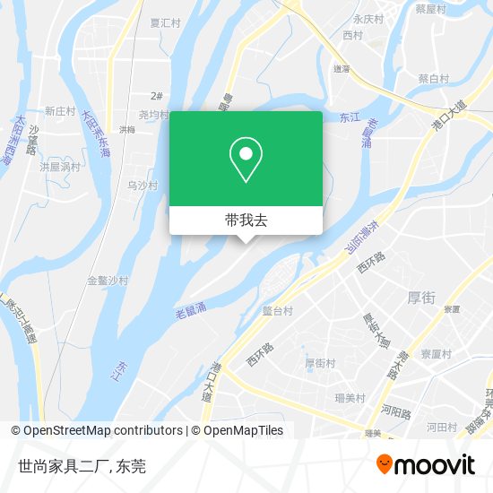 世尚家具二厂地图