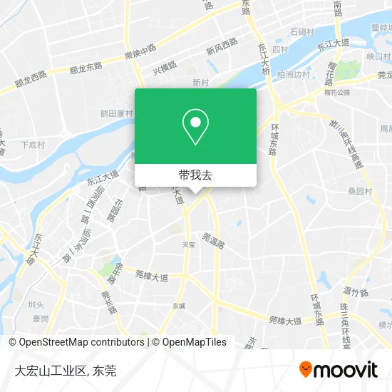 大宏山工业区地图