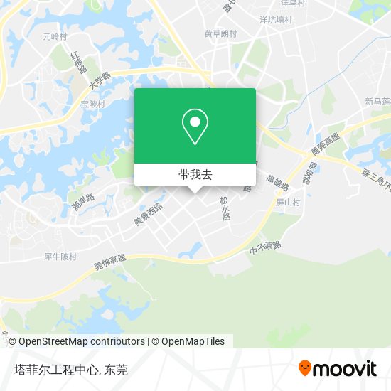 塔菲尔工程中心地图