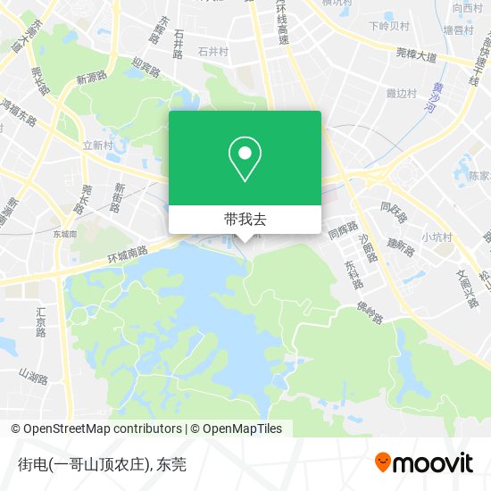 街电(一哥山顶农庄)地图