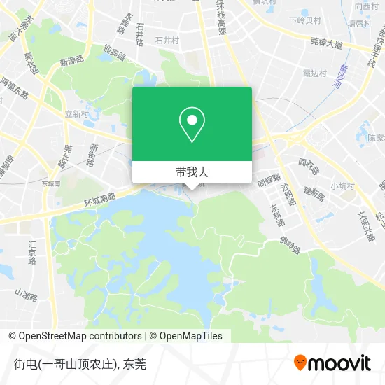 街电(一哥山顶农庄)地图