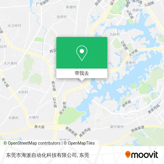 东莞市海派自动化科技有限公司地图