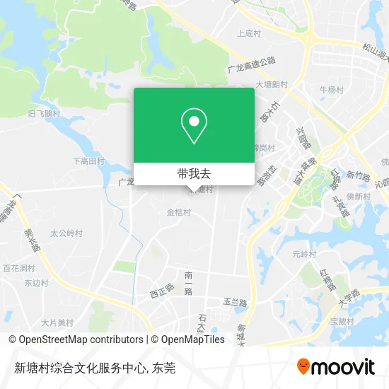 新塘村综合文化服务中心地图