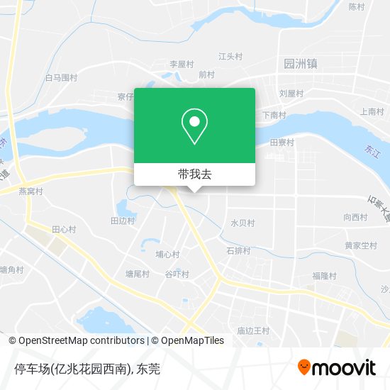 停车场(亿兆花园西南)地图