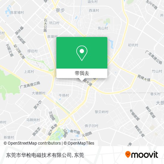 东莞市华检电磁技术有限公司地图