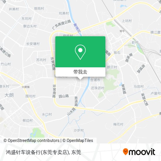 鸿盛针车设备行(东莞专卖店)地图