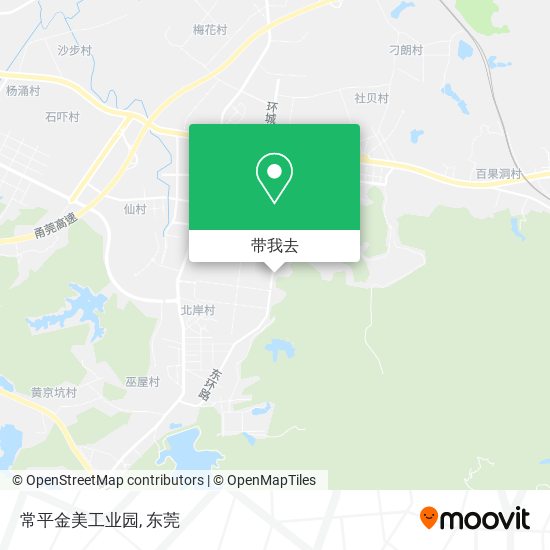 常平金美工业园地图