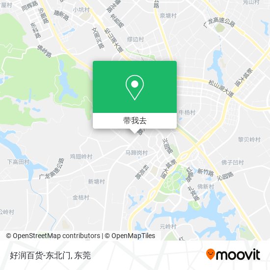 好润百货-东北门地图
