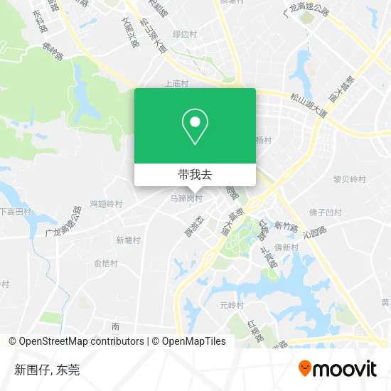 新围仔地图