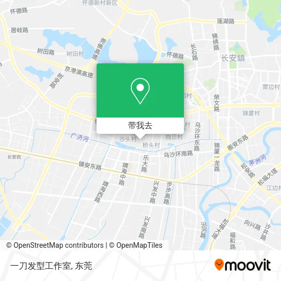 一刀发型工作室地图