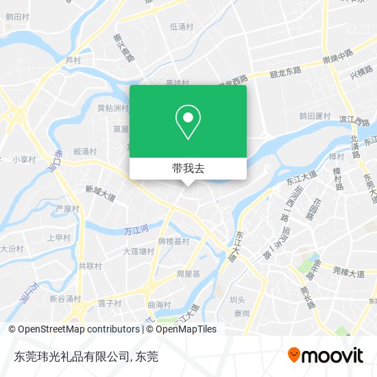 东莞玮光礼品有限公司地图