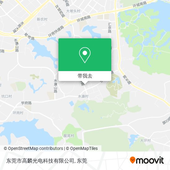 东莞市高麟光电科技有限公司地图
