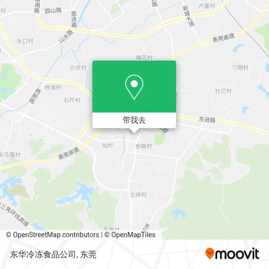 东华冷冻食品公司地图